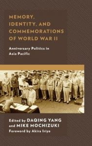 Book cover of Memory Identity and Commemorations of WWII