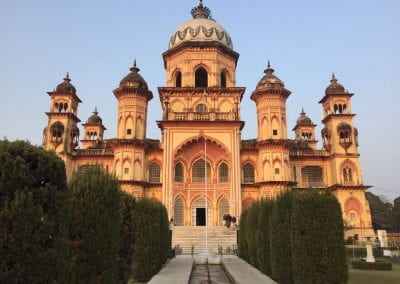 Raza Library in Rampur, India with 18th century Indian architecture