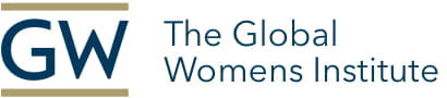 logo of the GW global women's institute