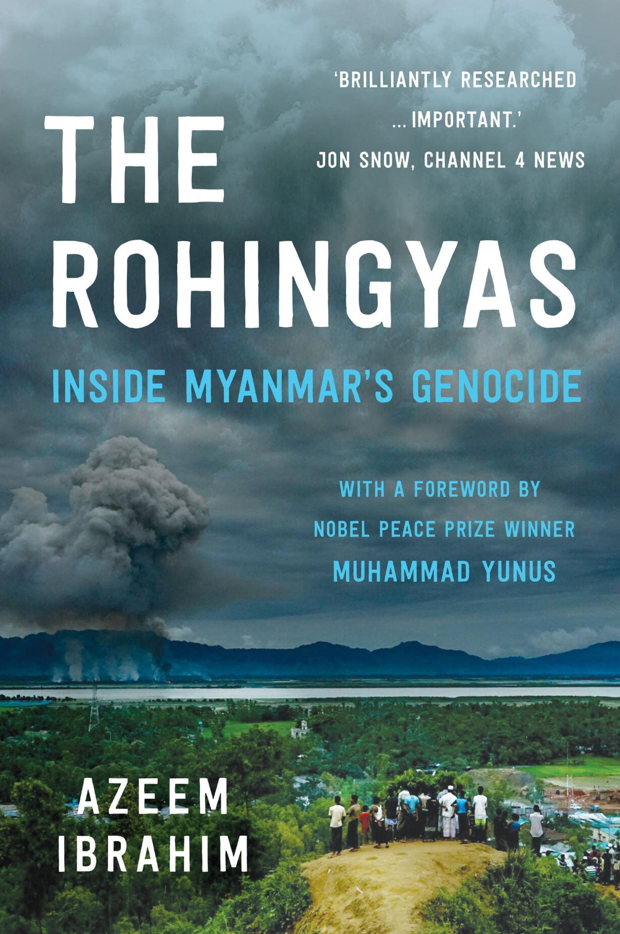 book cover of The Rohingyas: Inside Myanmar’s Hidden Genocide