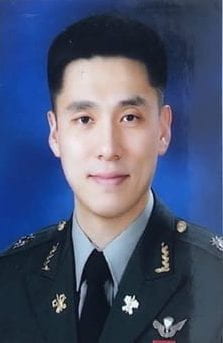 Mooyoul Seo picture in Army uniform