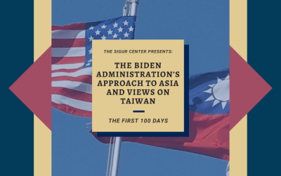 05/10/2021: The Biden Administration’s Approach to Asia and Views on Taiwan