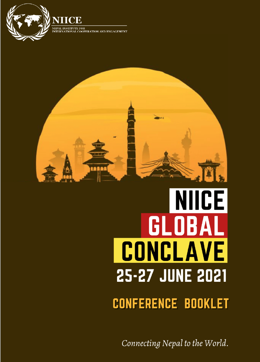 Cover of NIICE Global Conclabe Conference Booklet