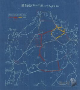 Highway network that connected Hunan, Hubei and Jiangxi 