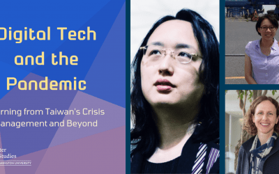11/9/2021 | Digital Tech and the Pandemic: Learning from Taiwan’s Crisis Management and Beyond