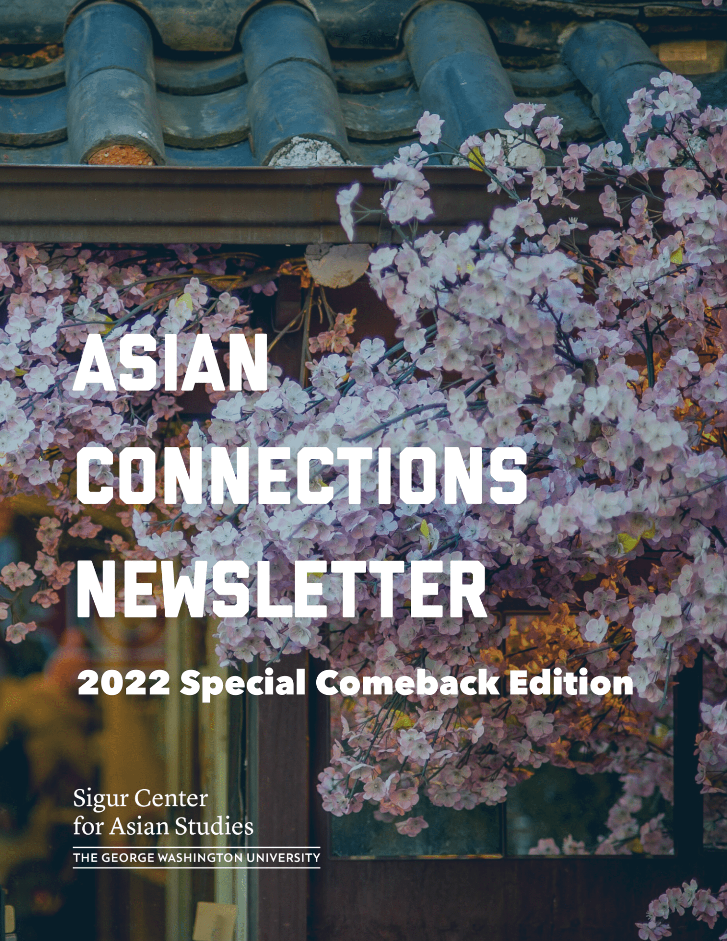 cover of 2022 Asian Connections Newsletter