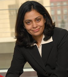 A picture of Professor Meghana Ayyargari