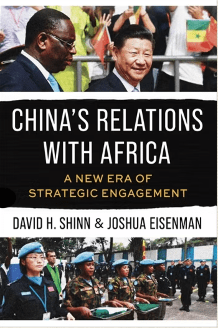 A book cover that says "China's Relations with Africa"
