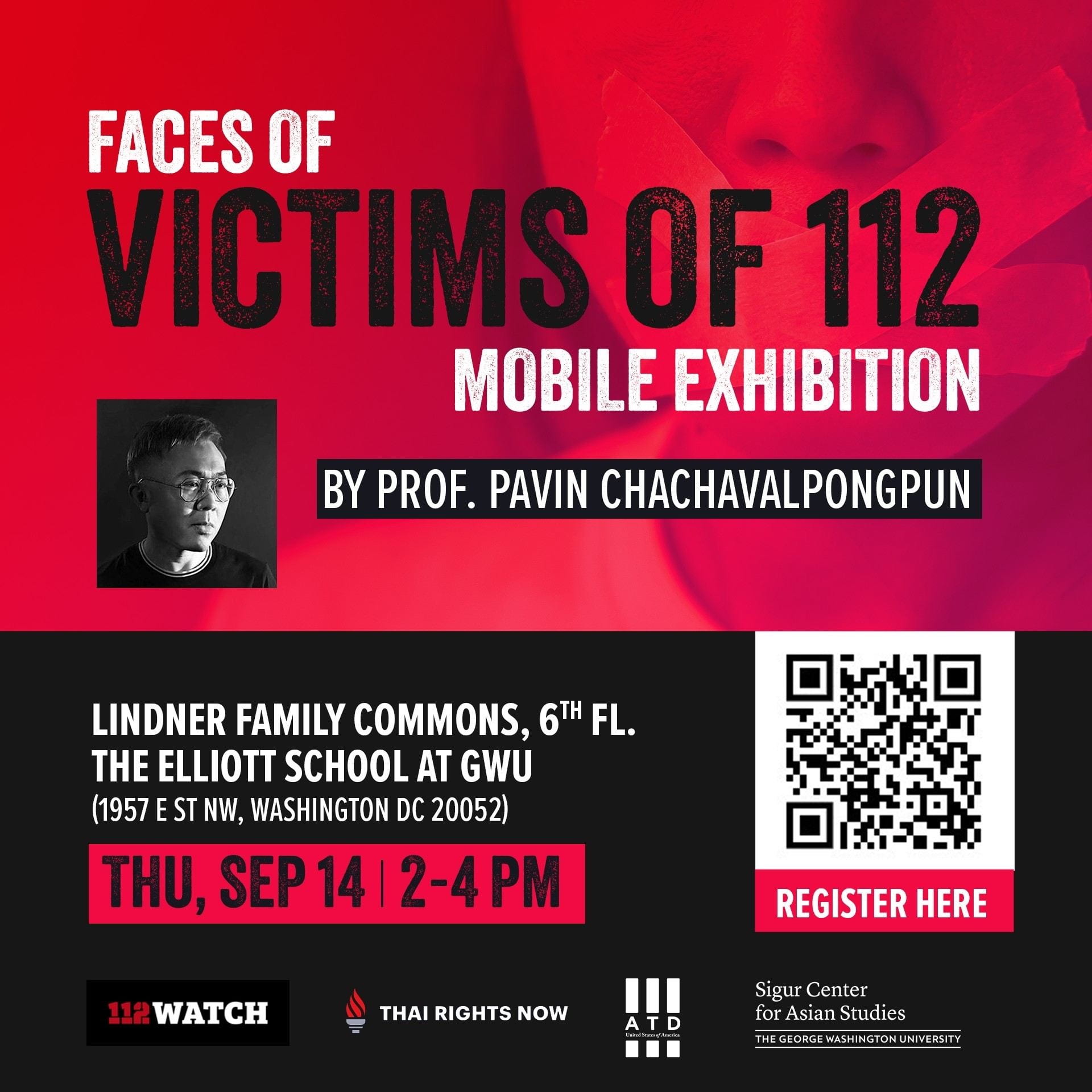The graphic for Faces of Victims 112