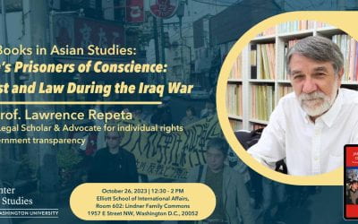 10/26/23 | New Books in Asian Studies: “Japan’s Prisoners of Conscience: Protest and Law During the Iraq War”